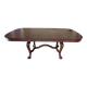 Table Chippendale acajou massif - 3 rallonges