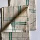 Set of 2 linen reserve towels 1960