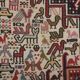 Vintage handmade Turkish rug 120x193 cm