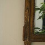 Miroir ancien fronton