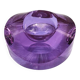 Rare Purple Glass Ashtray - Moser 1960s