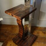 Large Art Deco Macassar Ebony Floor Lamp / Stand, circa 1930