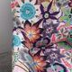 Pair of toad armchairs Napoleon III tapestry missoni italy