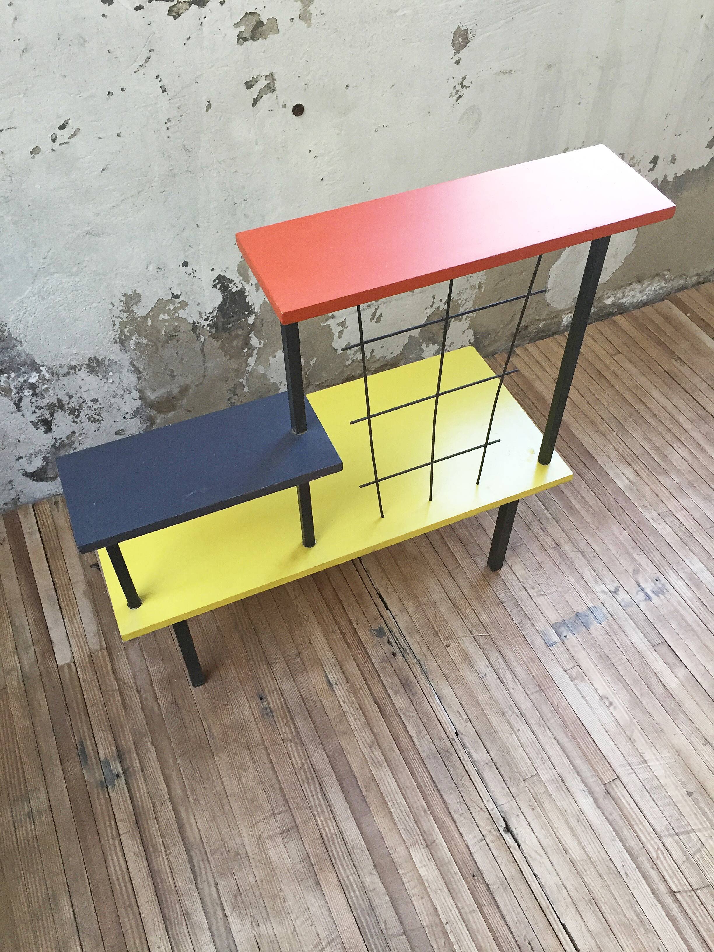 Plant shelf vintage door