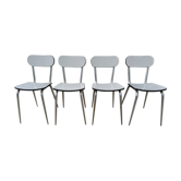 Ensemble de 4 chaise formica vintage