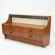 Scandinavian teak chest of drawers from the 1960s.