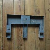 Old zinc sign letter