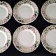 6 dessert plates in Churchill porcelain, model "Blackberry Trellis"