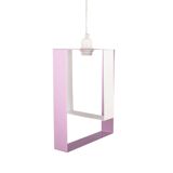 Lampe à suspension, design italien, années 90, production : Italie