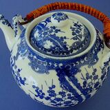 Japanese blue-white porcelain teapot