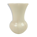 Alabaster-style vase ecru 18 cm