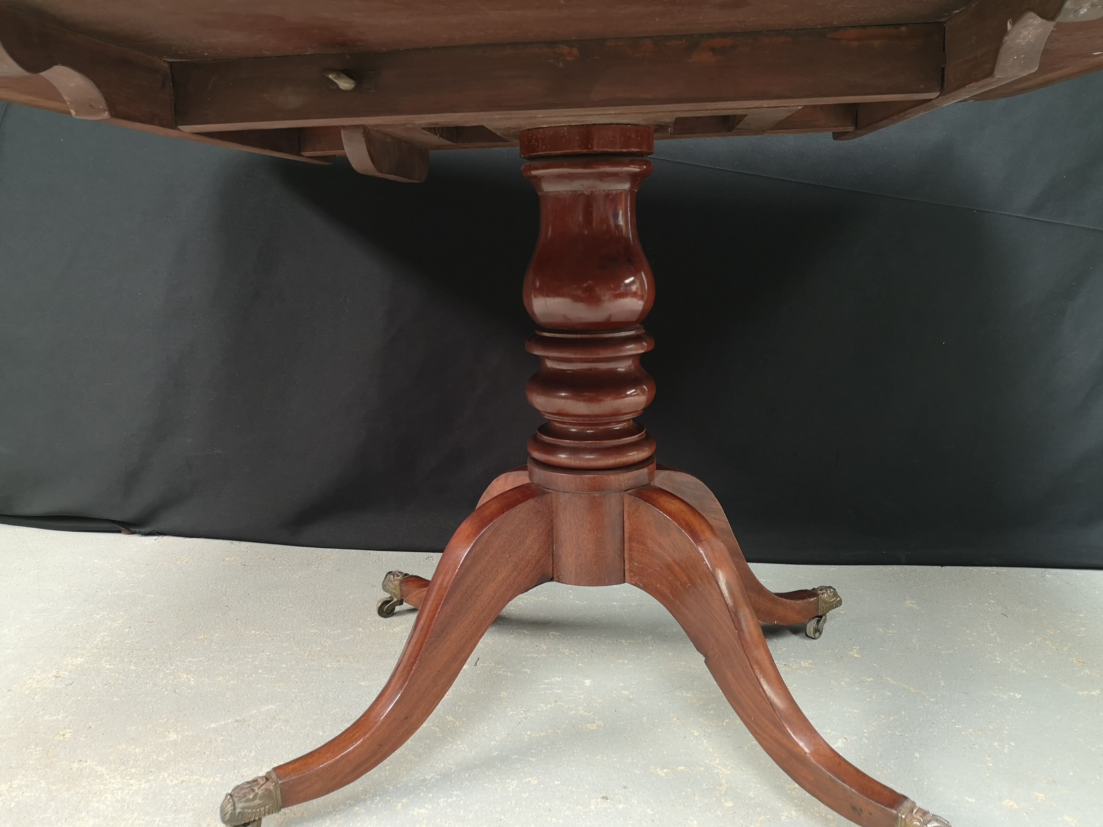 Mahogany English table