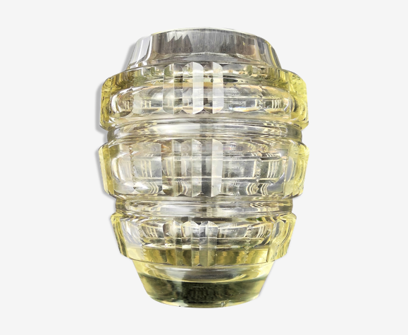 Vase cristal avec taille plate de 3.500 kg