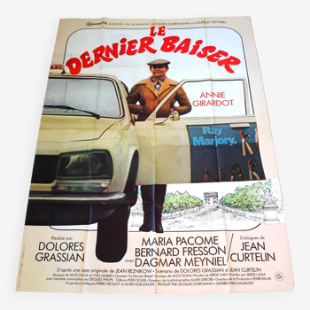 Affiche cinéma originale "Le Dernier Baiser" 1977 Annie Girardot 120x160 cm