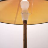 Solid brass helix lamp