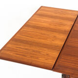 Teak dining table with Scandinavian-style extensions - France, 1960