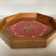Venetian style wooden tray