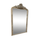 Louis XV style mirror in wood and patinated stucco 19th century