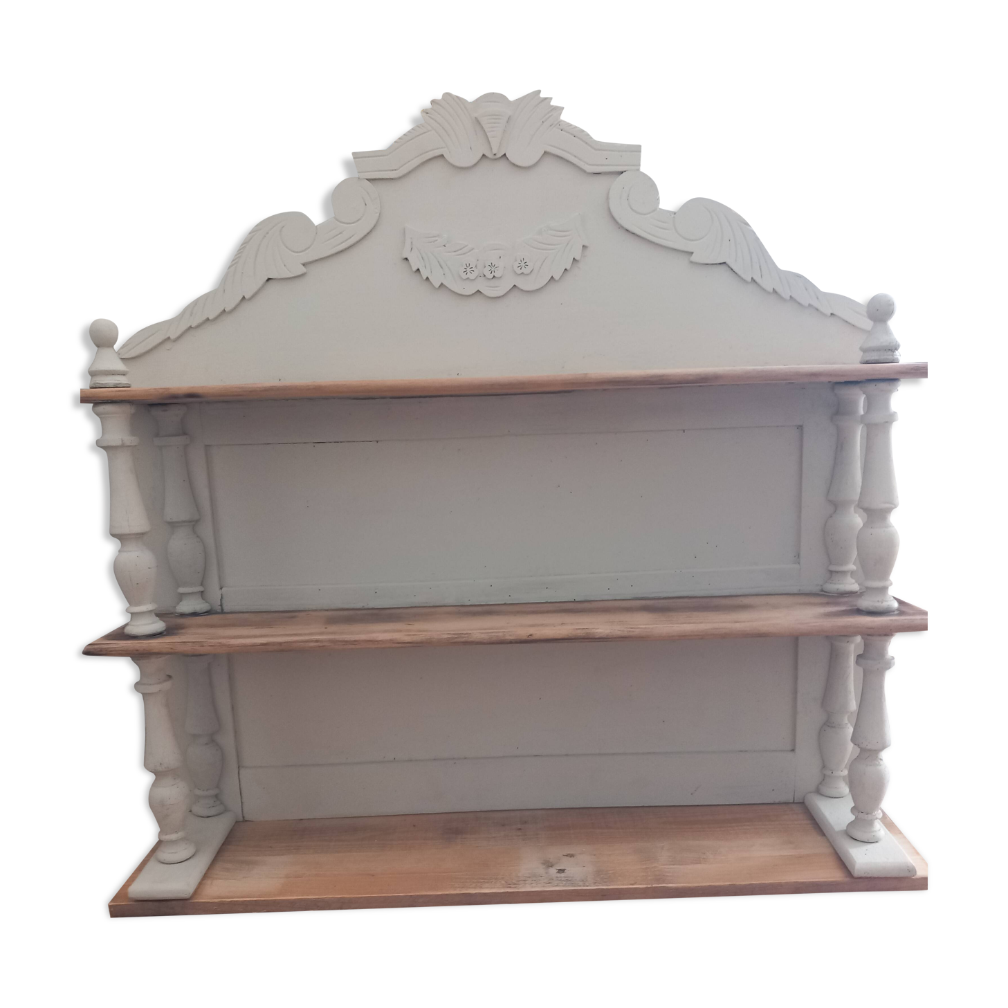 shelf/library/top of saint hubert sideboard/