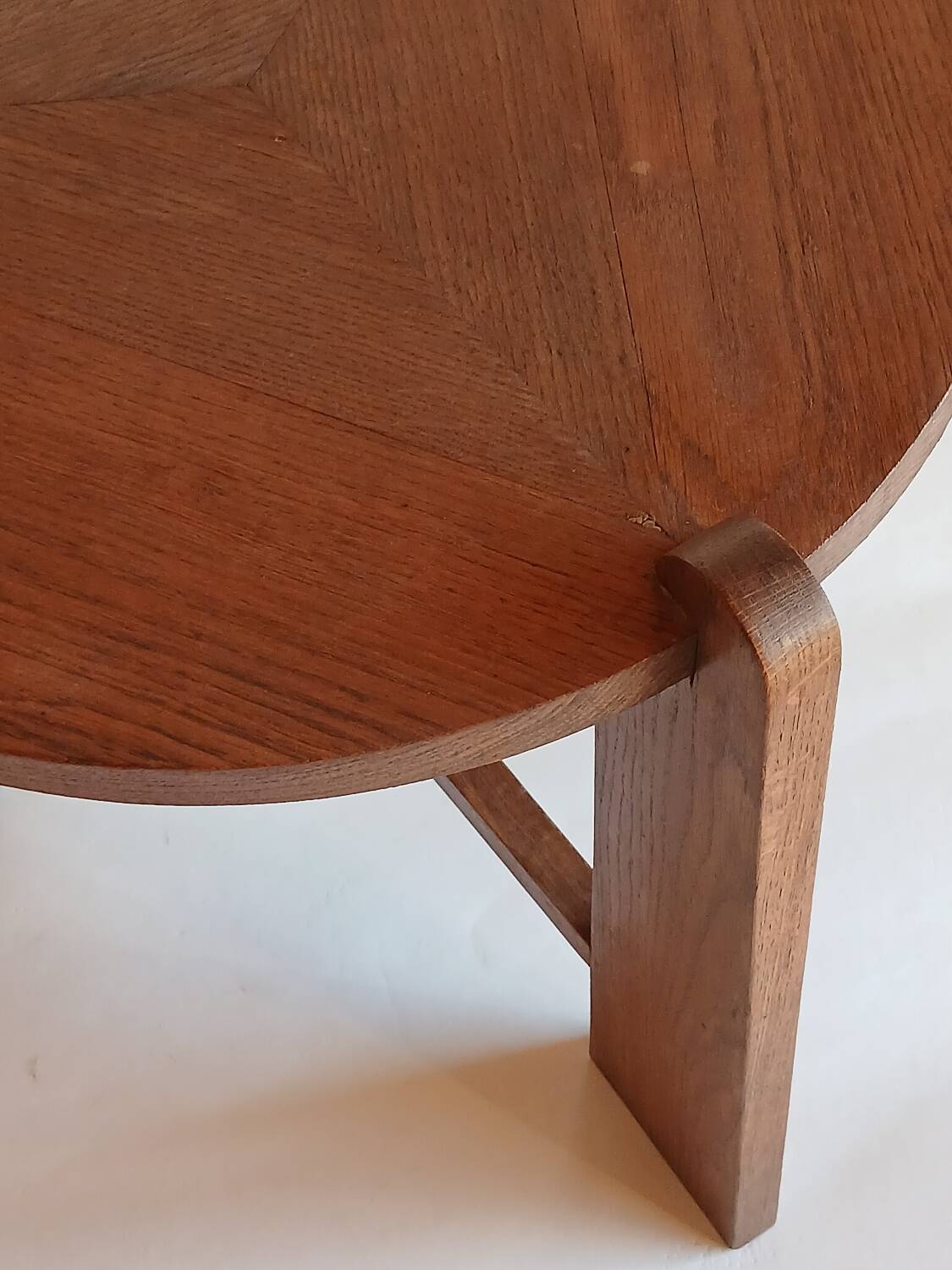 Oak side table, 1950