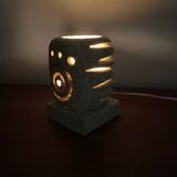 Limestone table lamp, 1960-70