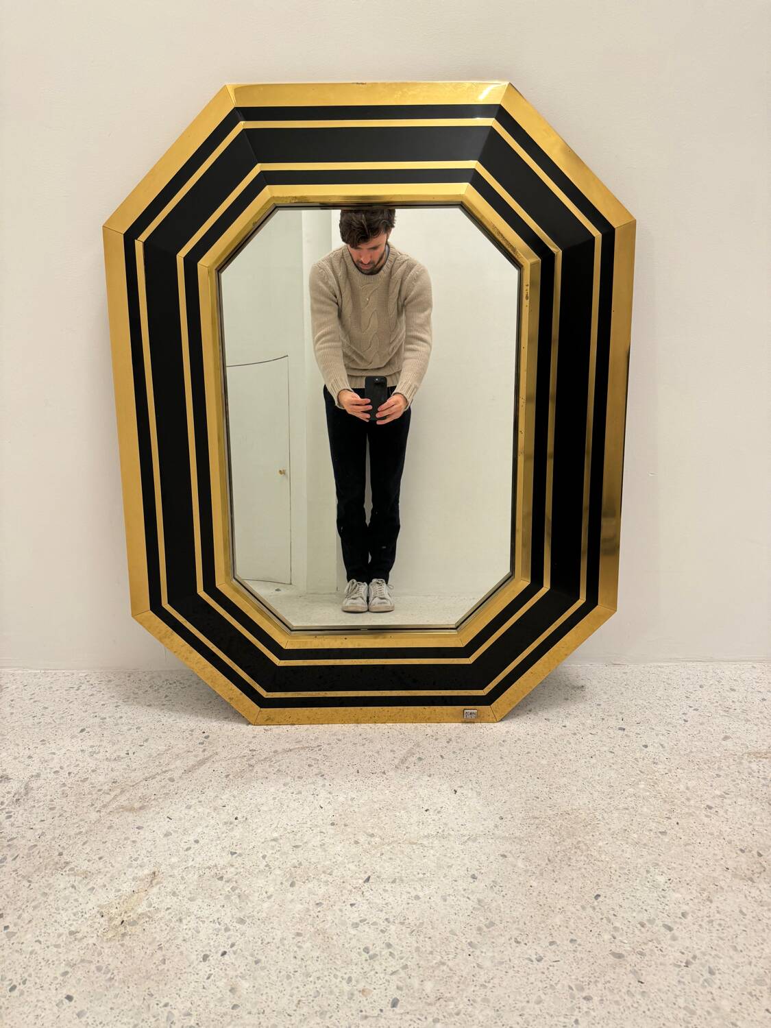Jean Claude Mahey mirror, 1970s