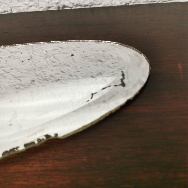 Beveled mirror to be installed