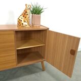 Formica kastje met lades vintage, ladekast