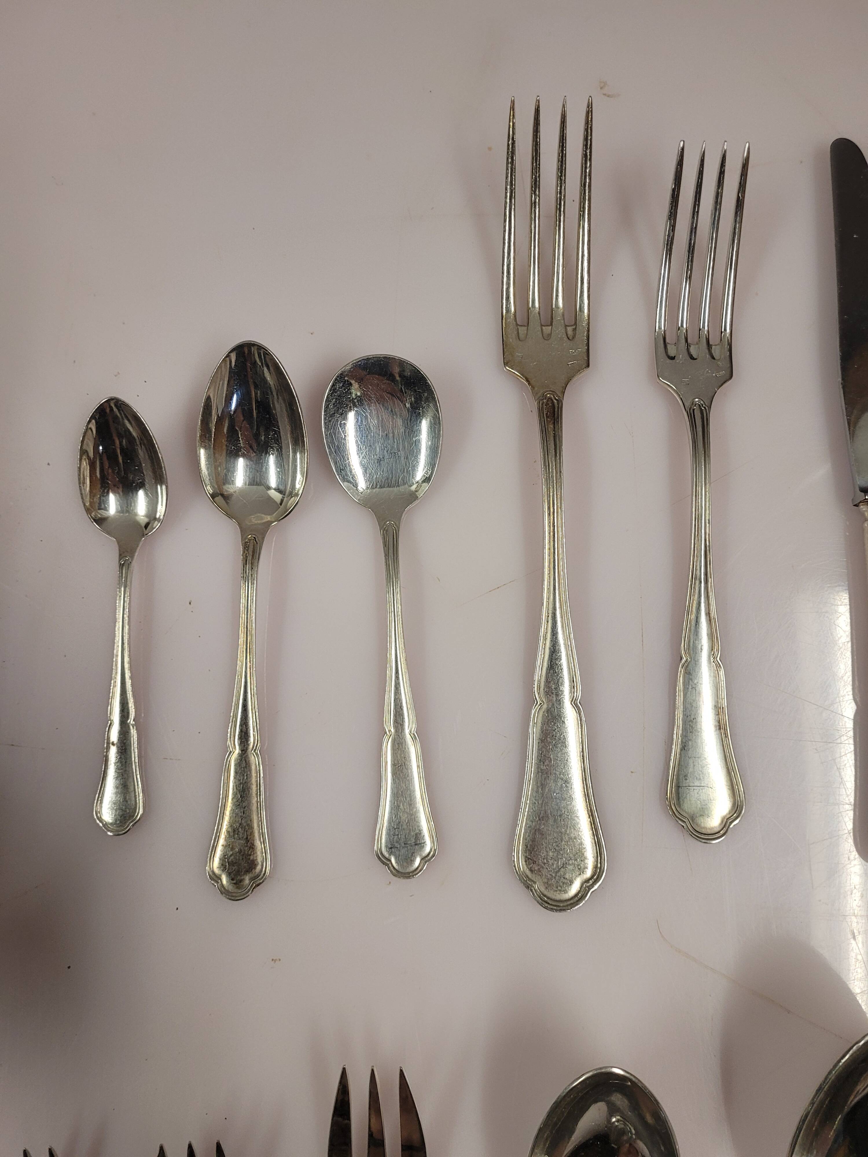 Cutlery set 170 pieces in chrome metal Goldsmith Chrysalia