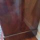 Louis Philippe chest of drawers In walnut veneer with black marble top