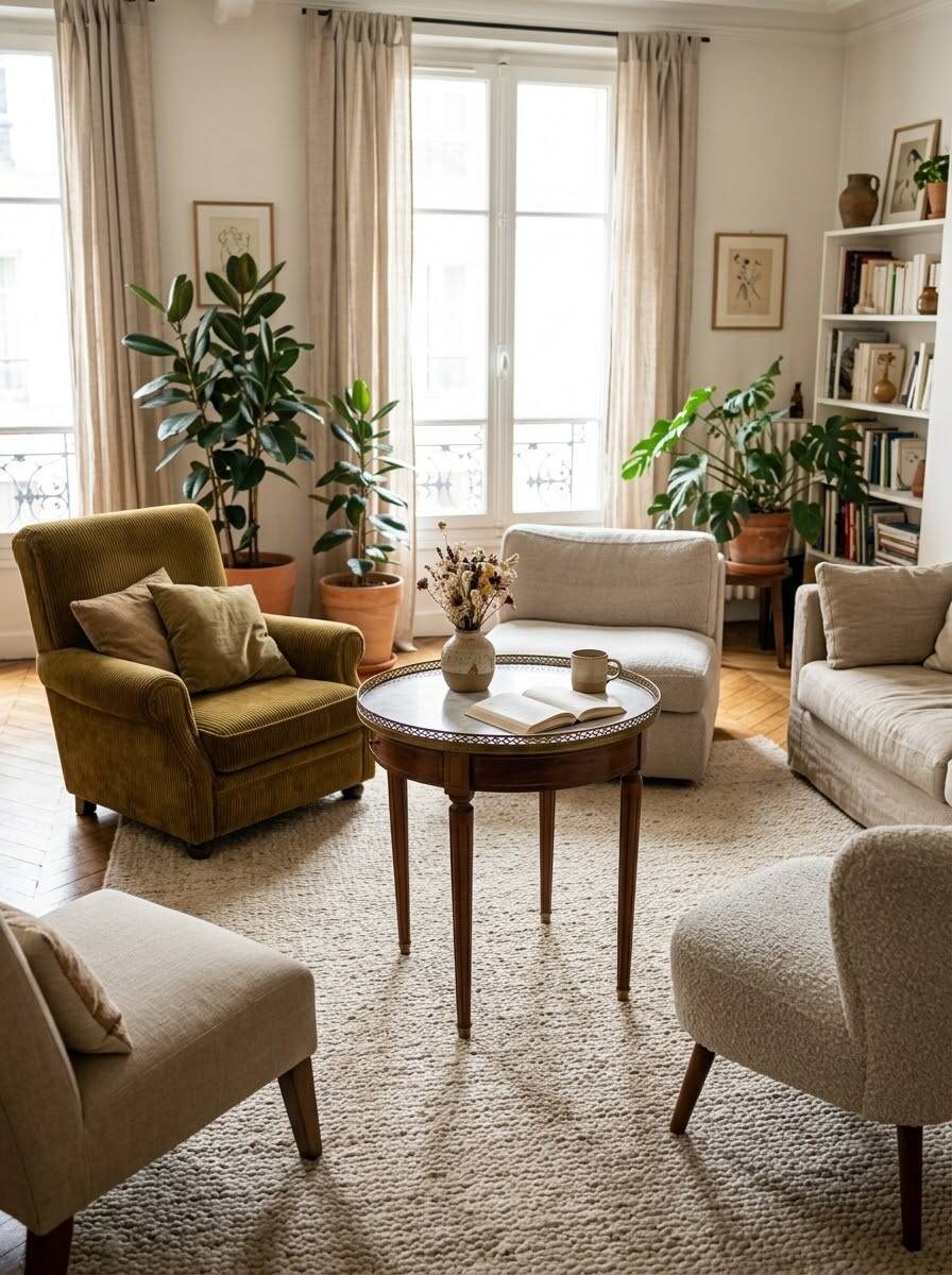 Louis XVI style bouillotte table in mahogany
