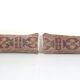 Set of 2 vintage Turkish cushion covers 51x20 cm