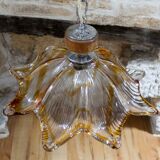 Suspension en verre Murano années 70