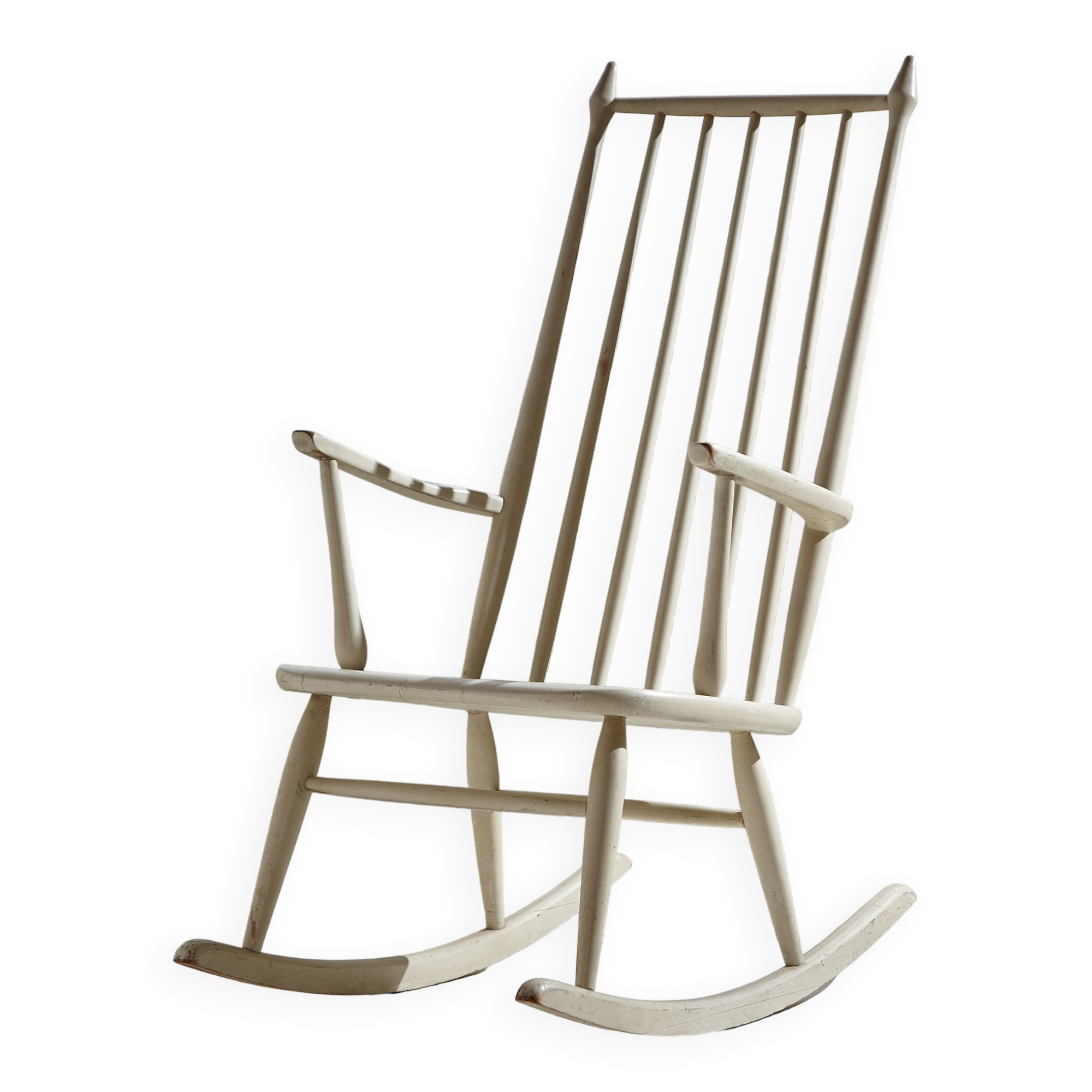 Beech rocking chair