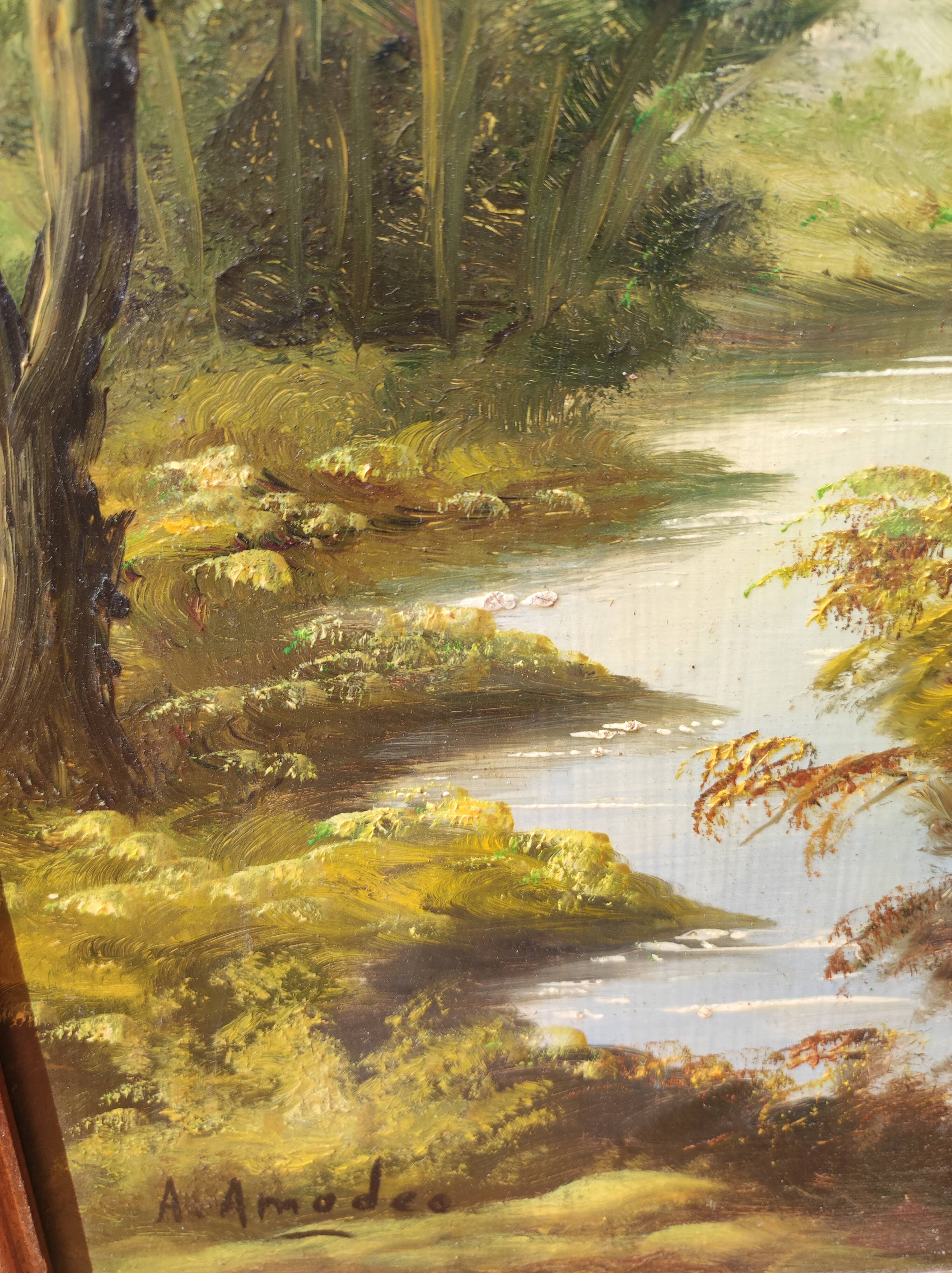 Ancient painting amadeo