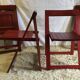 Set of 4 folding chairs 60