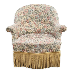fauteuil crapaud tapisserie