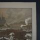 Lithographie par Henri Rivière Paysages Parisiens - Quai d'Austerlitz