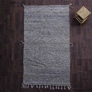 Black Berber rug zanafi 145x260 cm