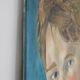 Portrait painting young man