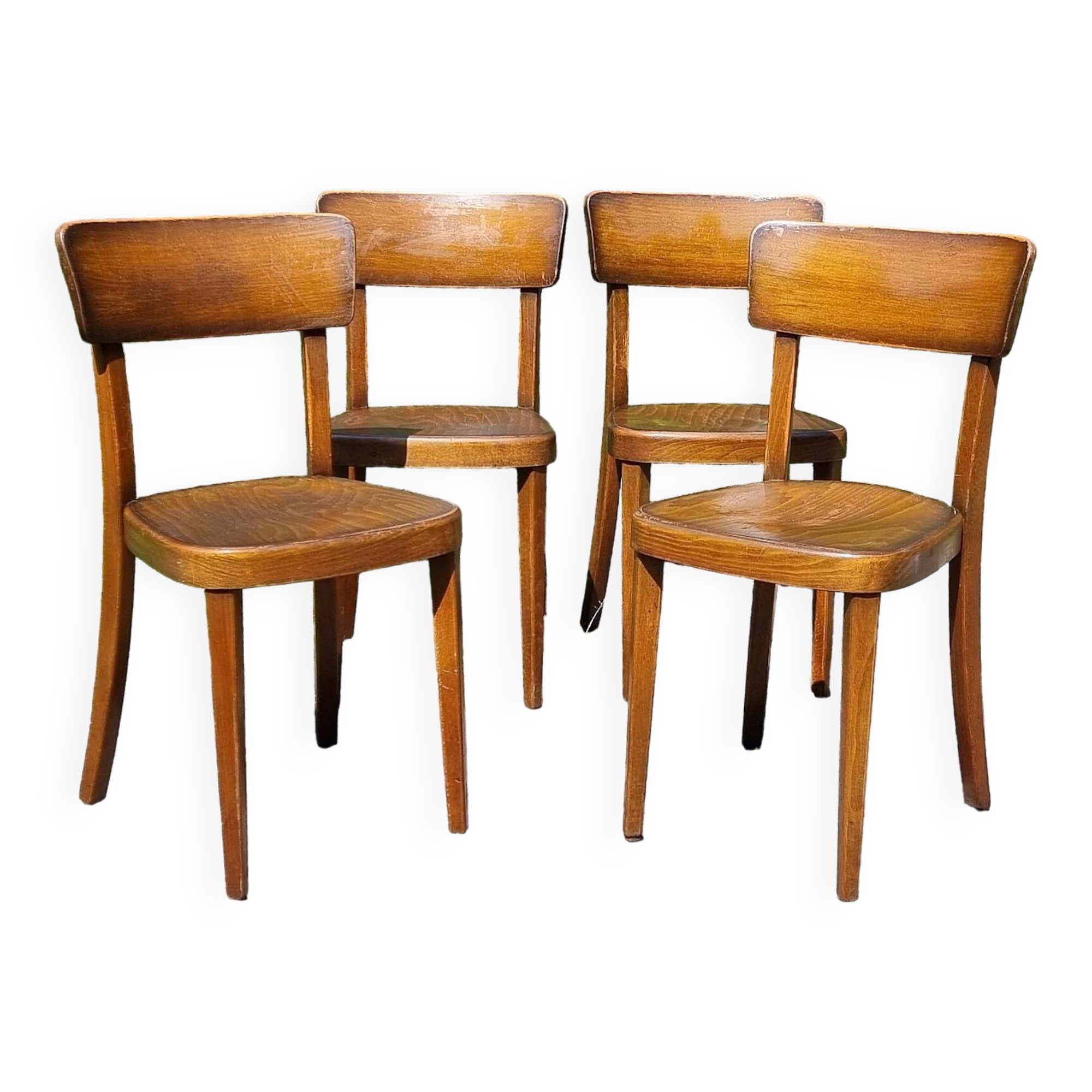 4 Horgen-Glaris bistro chairs from the 1950s