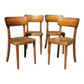 4 chaises bistrot Horgen-Glaris années 50