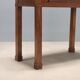Ancient walnut console empire with drawer, Italy, 19th century.