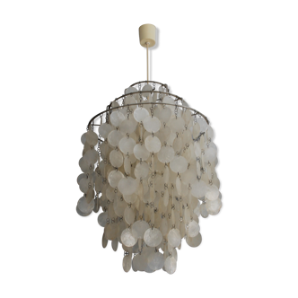 Suspension "fun" pampilles en nacre par Verner Panton 1970