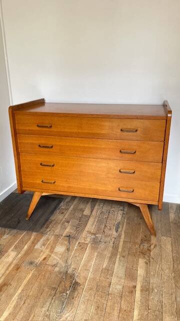 COMMODE Pieds Compas VINTAGE