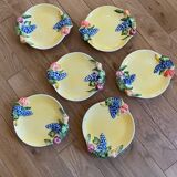 Set of 6 slip plates