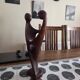 "Lovers" abstract sculpture designed by Simon Randers