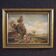 20th century Flemish bucolic landscape painting
