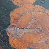 1930 art deco wood marquee pedestal table