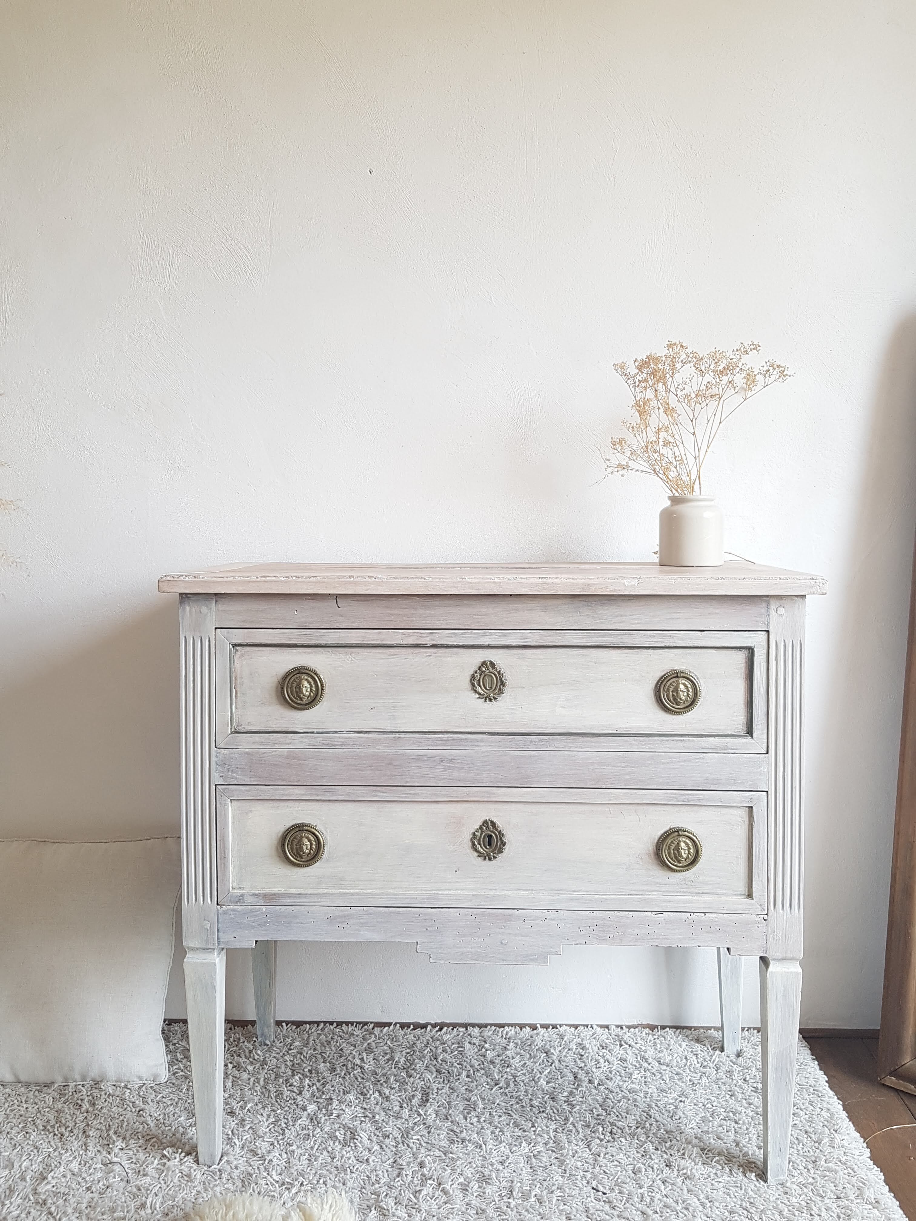 Old patinated dresser